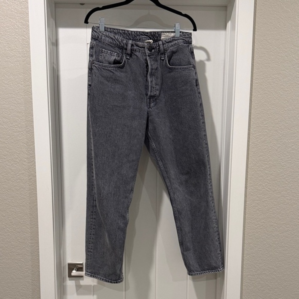 Rag & Bone Women's Straight Leg Gray Jeans